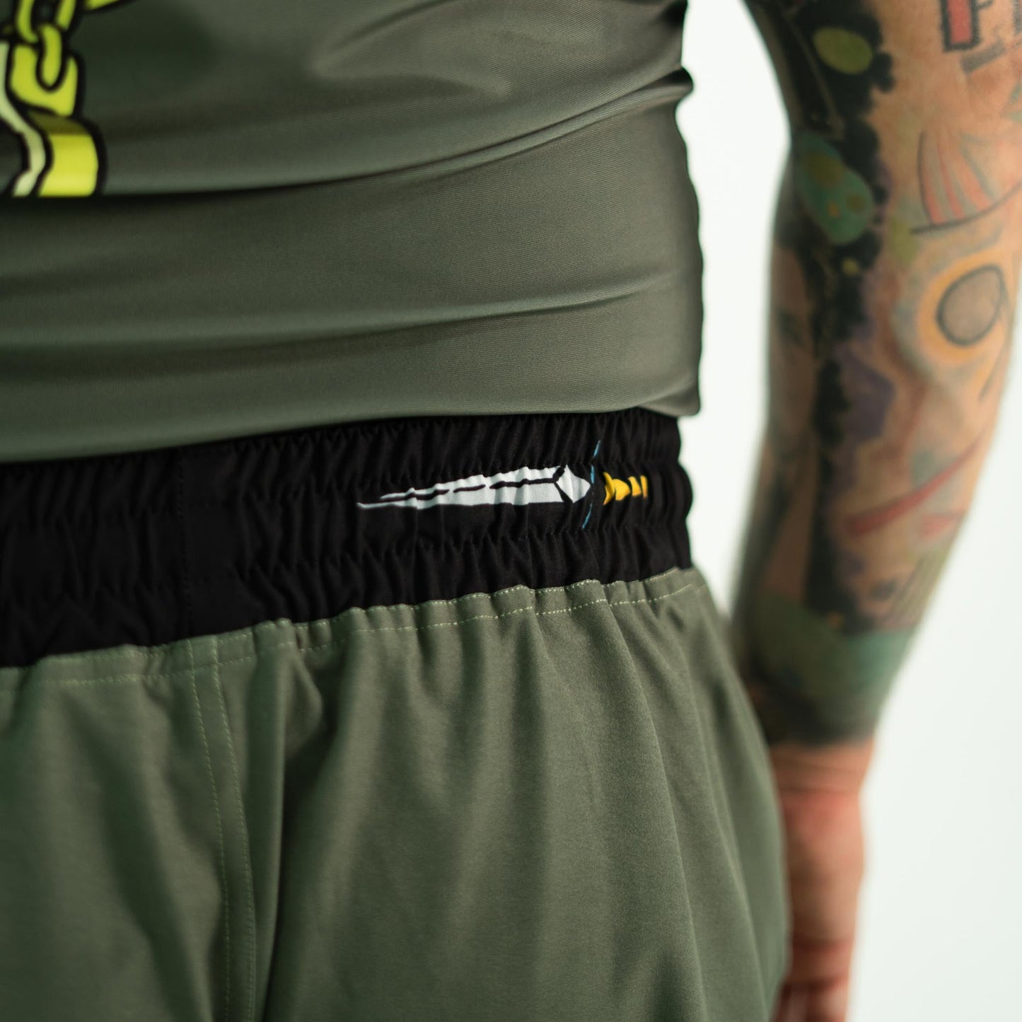 True Illusion Shorts - Fire Skull