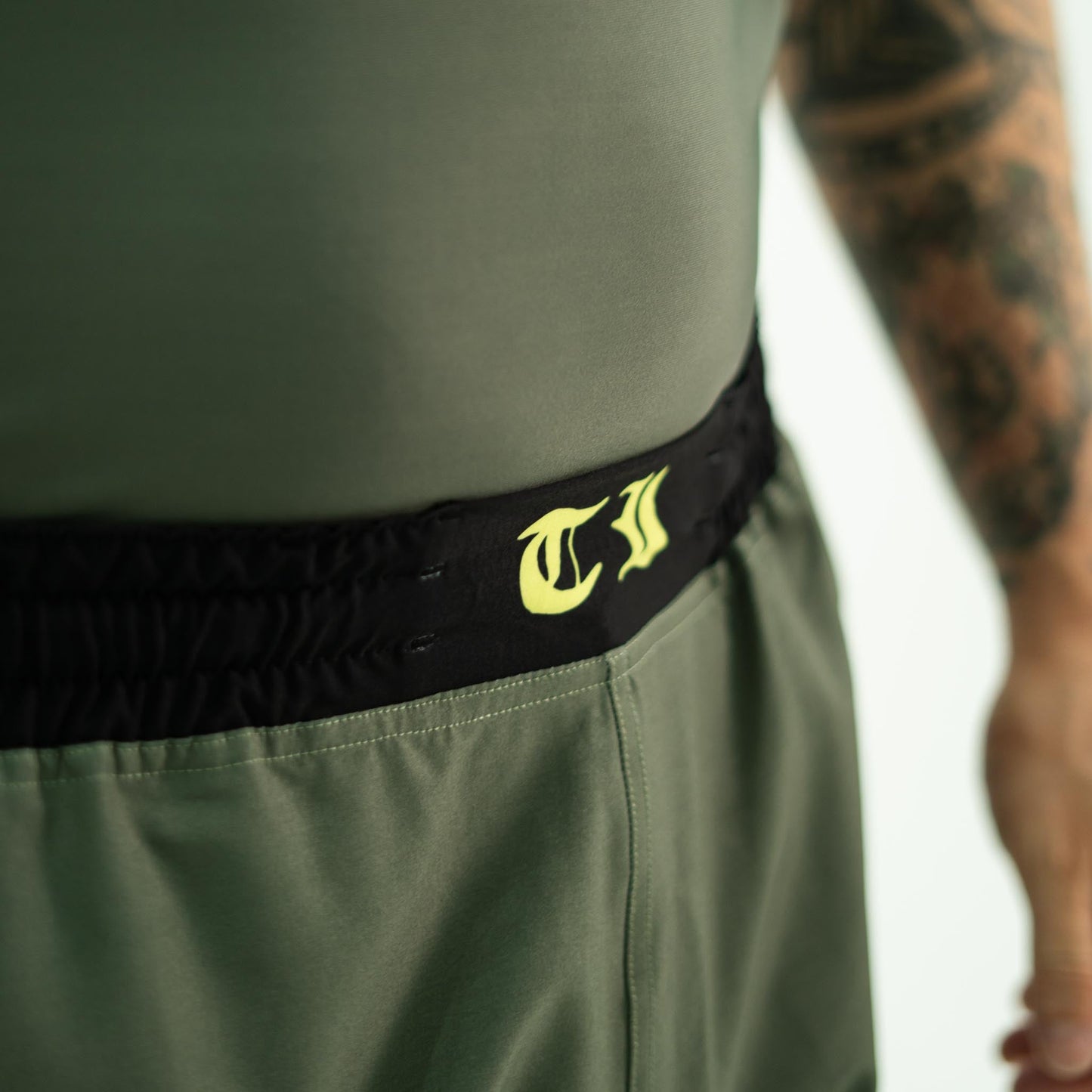True Illusion Shorts - Fire Skull