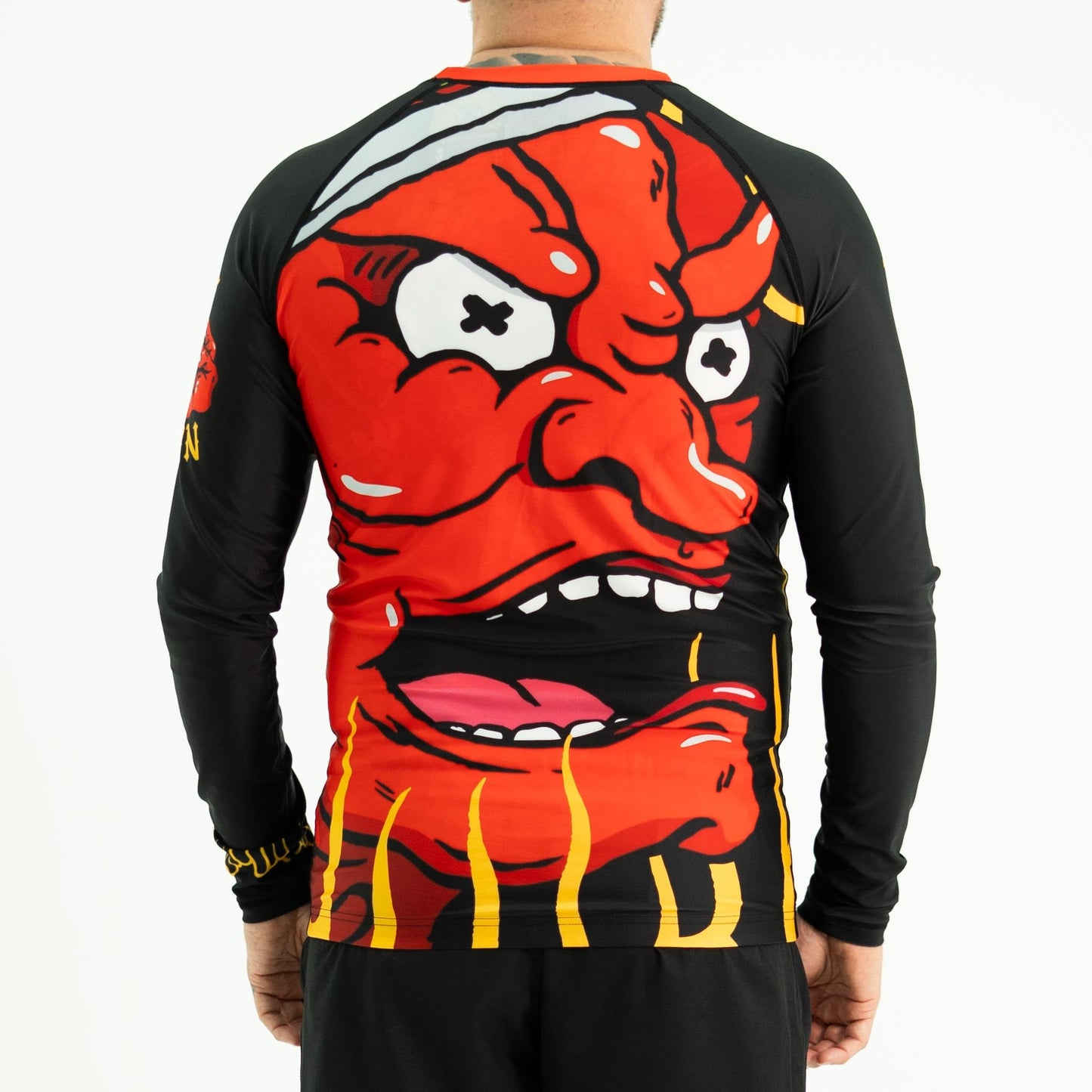 True Illusion Long Sleeve Rash Guard - Grappling Demons