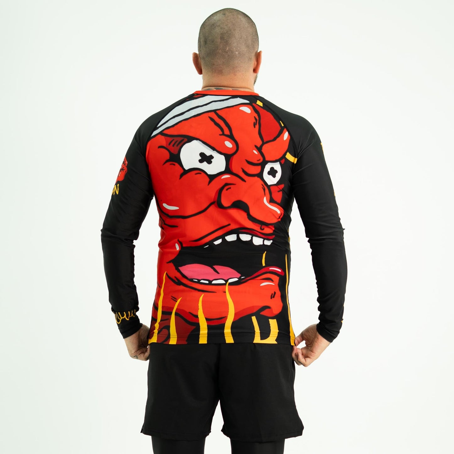 True Illusion Long Sleeve Rash Guard - Grappling Demons