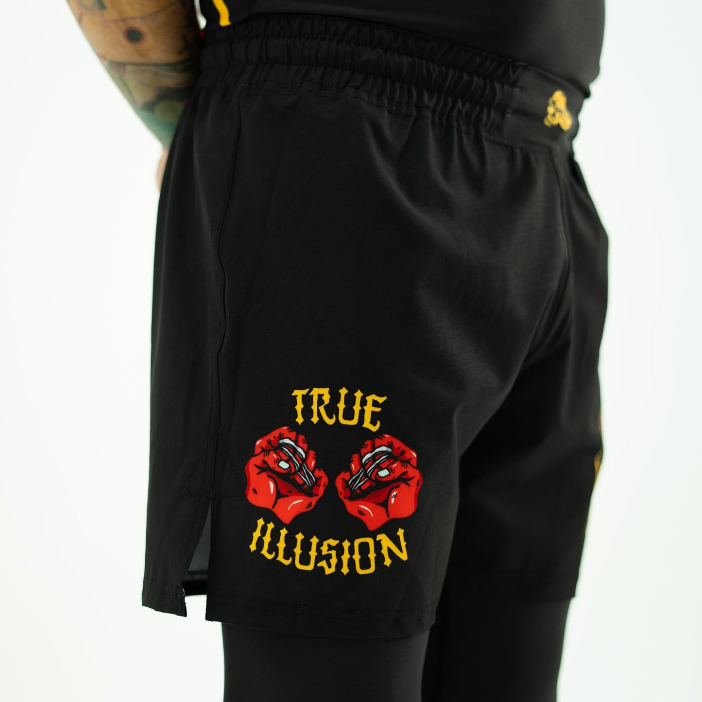 True Illusion Shorts - Grappling Demon
