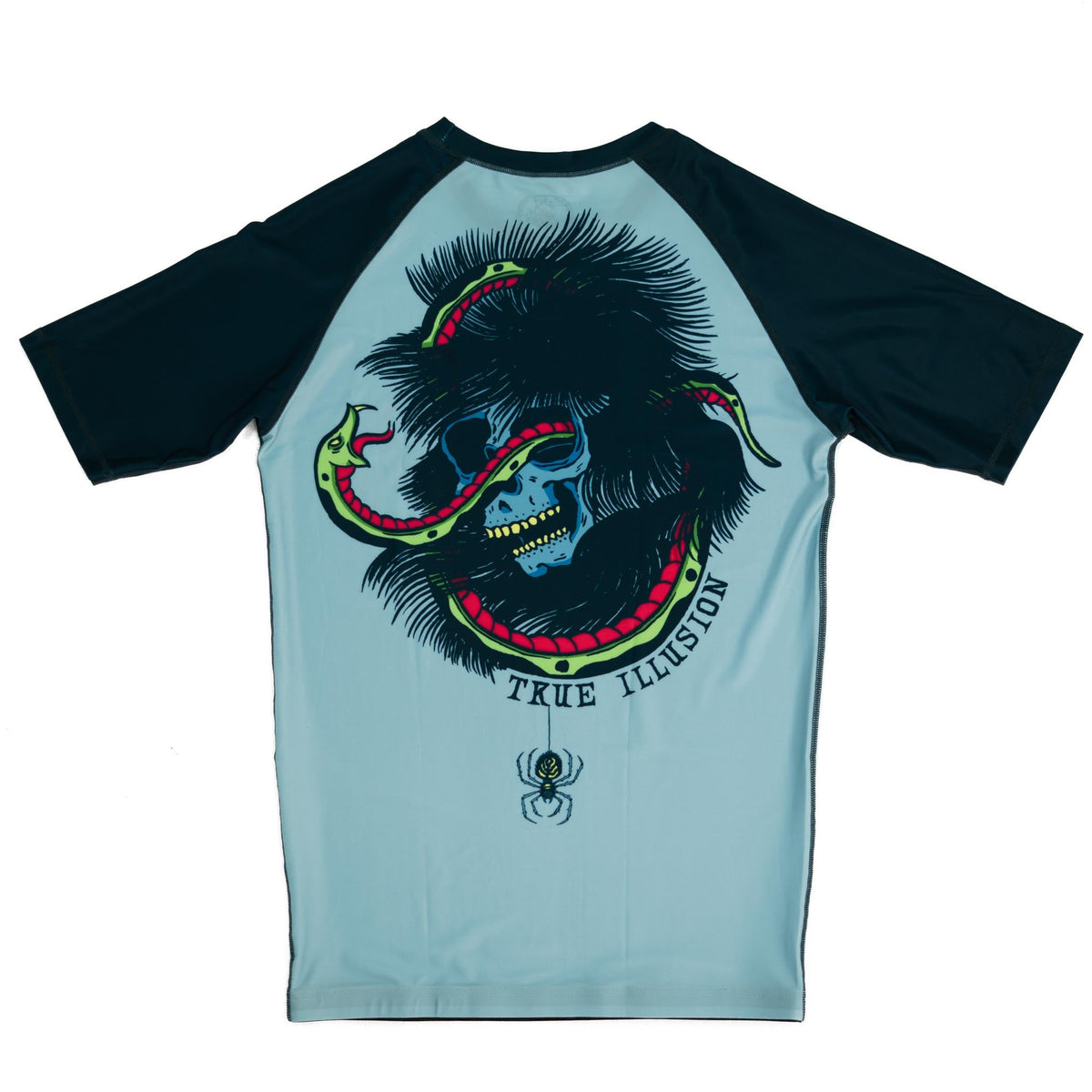 True Illusion Short Sleeve Rash Guard - Necro Viper
