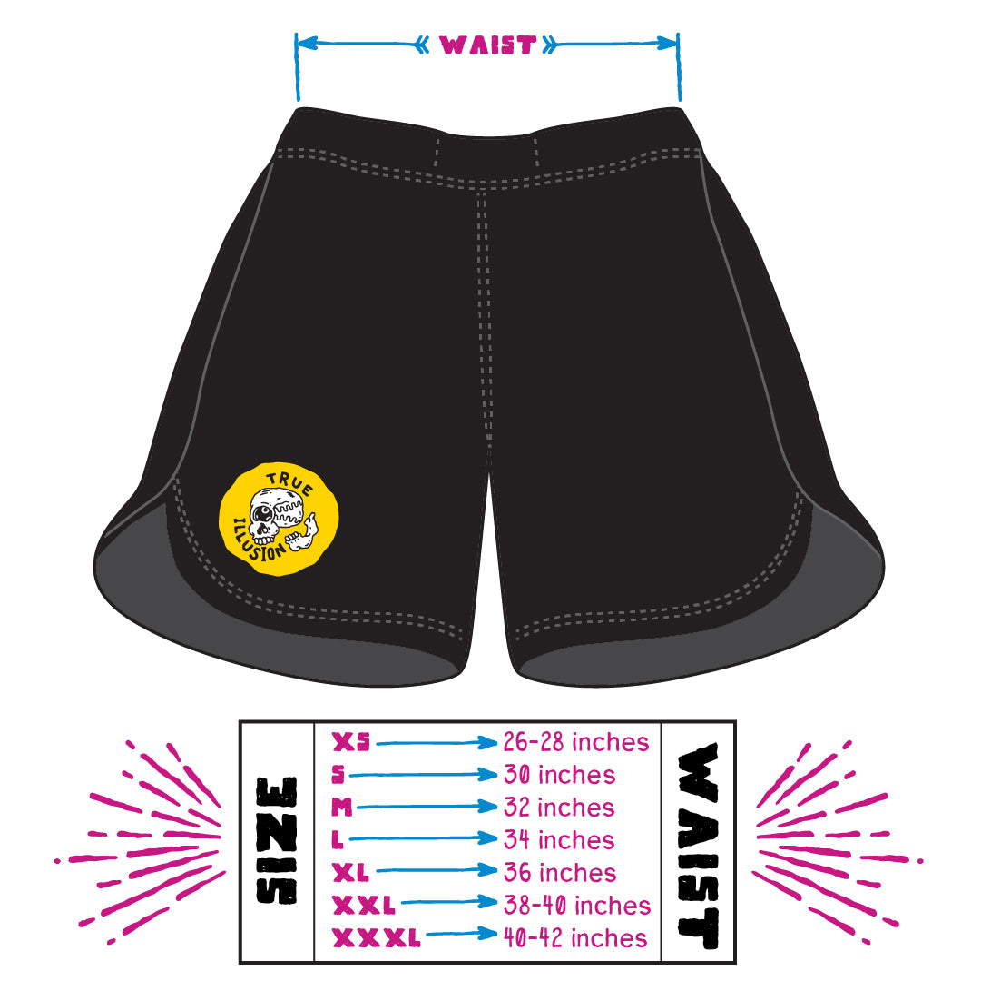 True Illusion Shorts - Grappling Demon