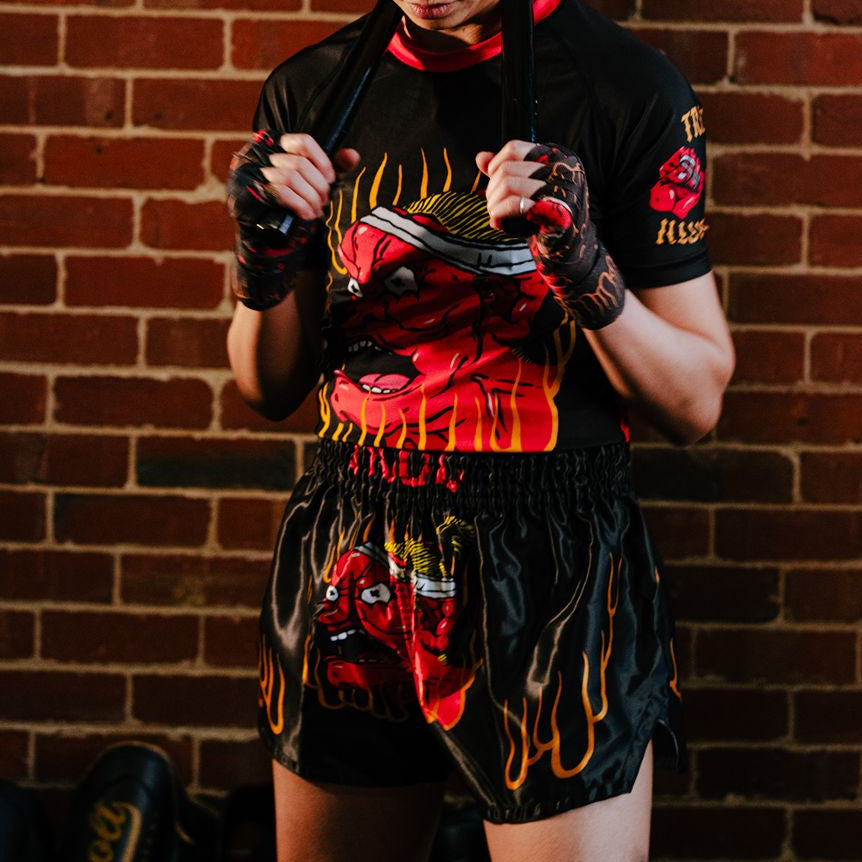 True Illusion Muay Thai Shorts - Demon