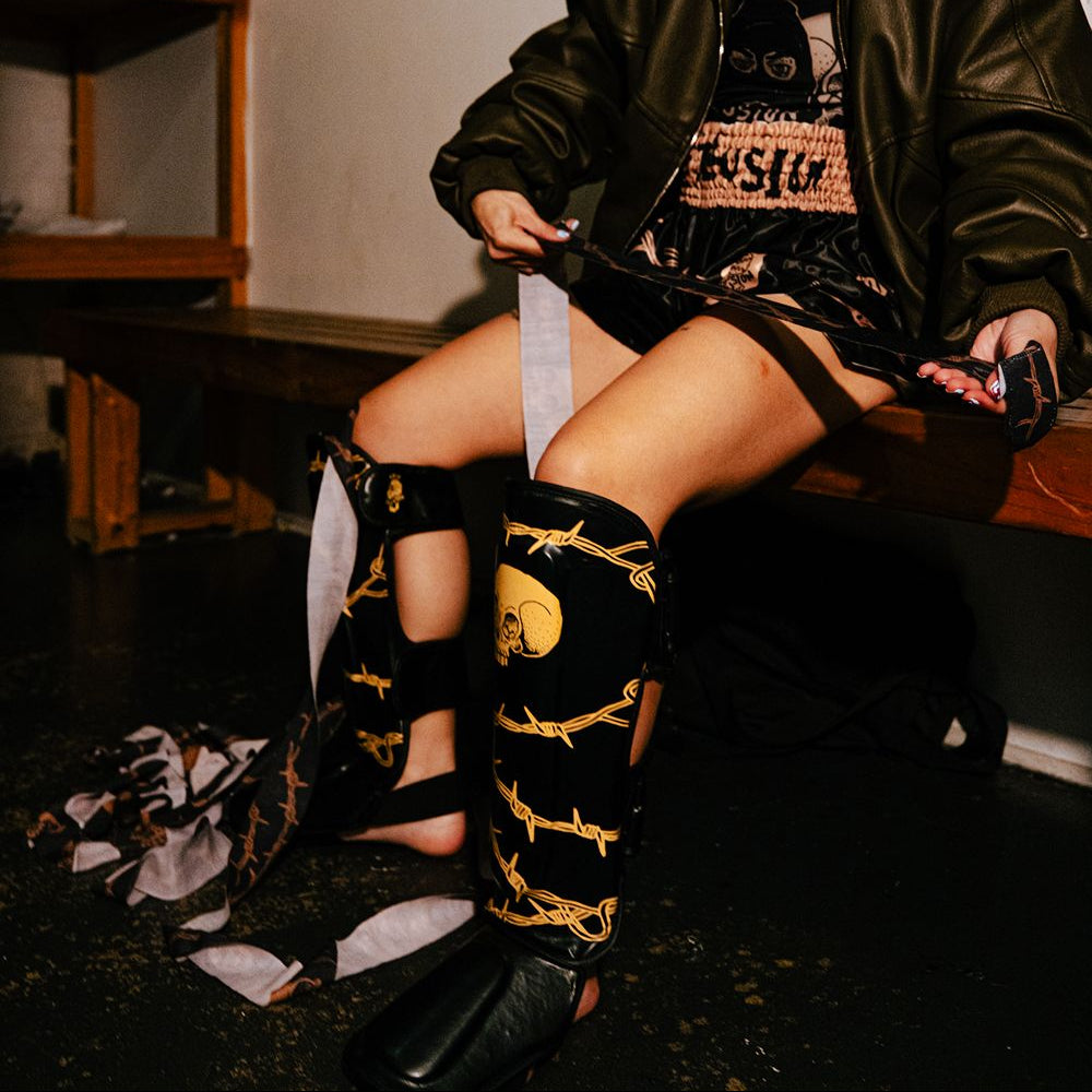 True Illusion Shin Guards - Executioner