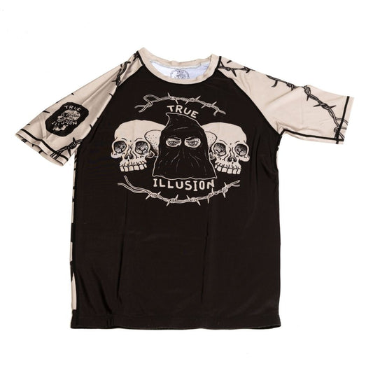 True Illusion Short Sleeve BJJ Rash Guard - Executioner