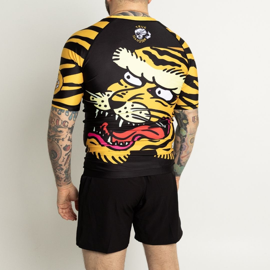 True Illusion BJJ Shorts - Tiger