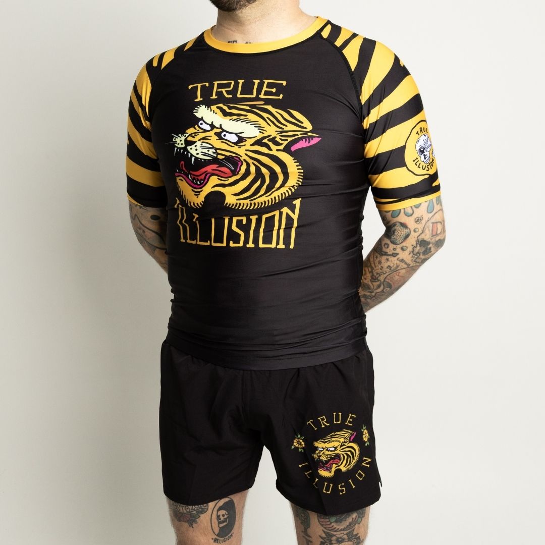 True Illusion BJJ Shorts - Tiger