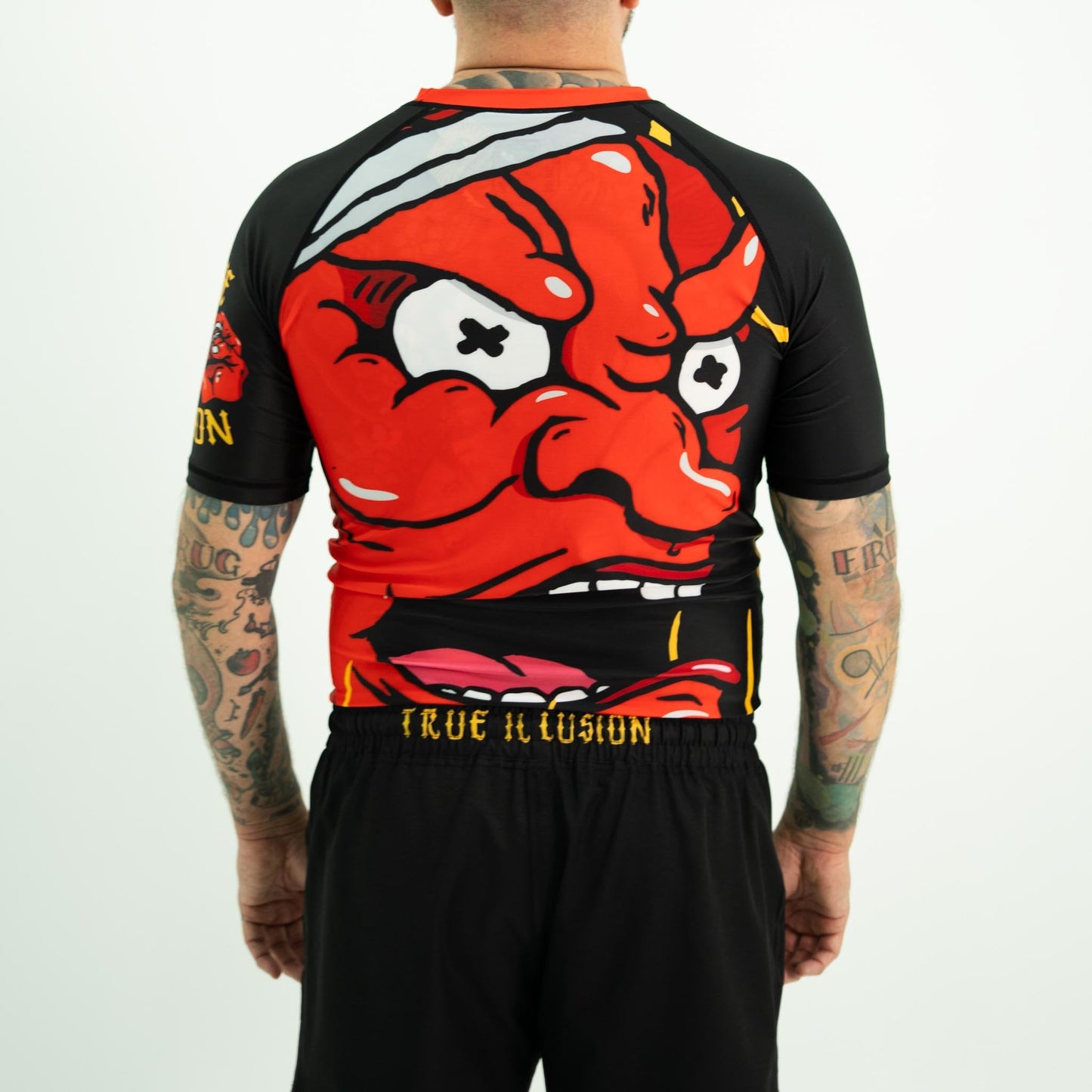 True Illusion Short Sleeve Rash Guard - Grappling Demon